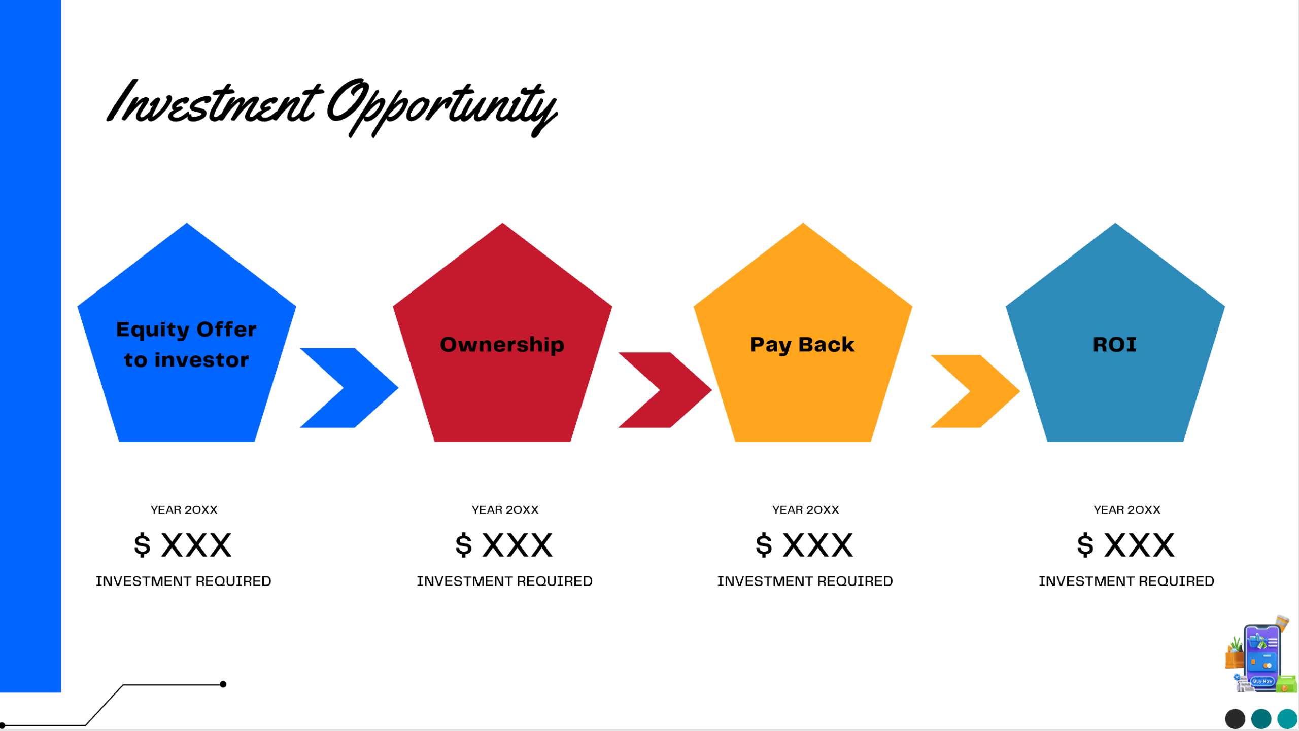 E-commerce B2B Pitch Deck Template-Investment Opportunity