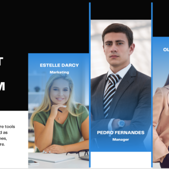 E-commerce B2B Pitch Deck Template-Our Team