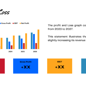 E-commerce B2B Pitch Deck Template-Profit and Loss