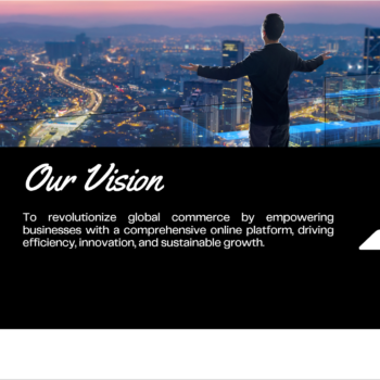 E-commerce B2B Pitch Deck Template-Vision