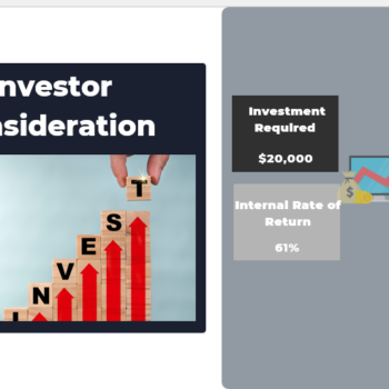 Escape Room Pitch Deck Template-investor consideration