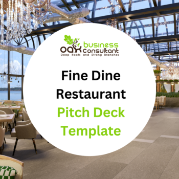 Fine Dine Restaurant Pitch Deck Template
