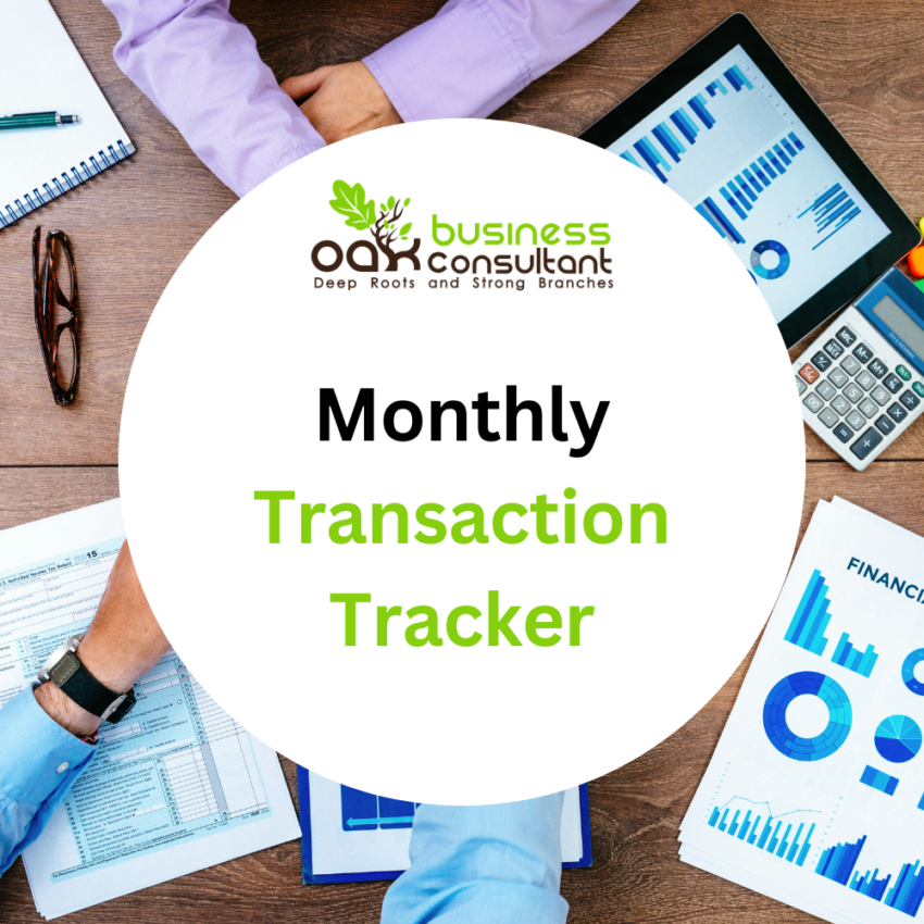 Monthly Transaction Tracker