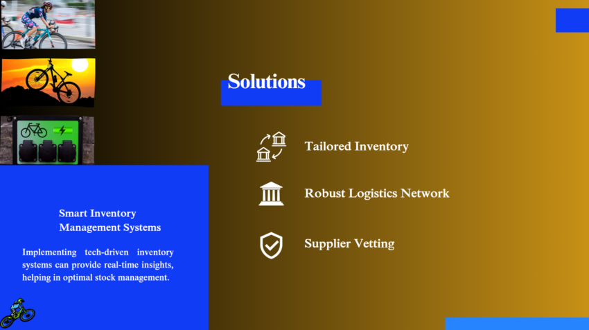 Bike Distribution Pitch Deck Template-Solution