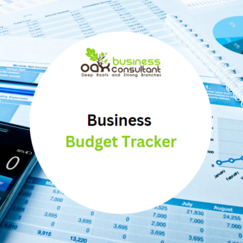 Business Budget Tracker-Product Image