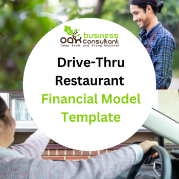 Drive-Thru Restaurant Financial Model Excel Template-Product Image