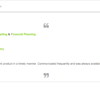 Drive Thru Restaurant Financial Model Excel Template-Testimonial