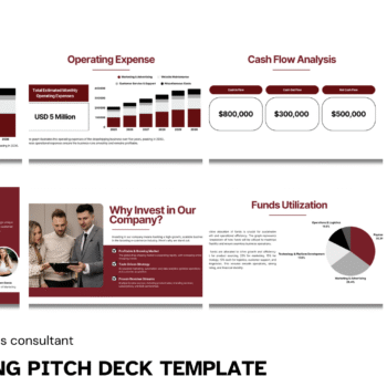 Dropshipping Pitch Deck Template - Front Page