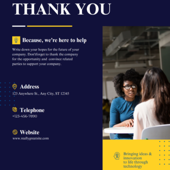 E-commerce Business Plan Template-Contact Us