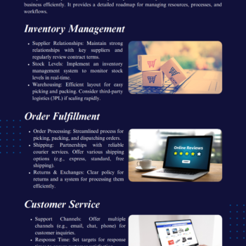 E-commerce Business Plan Template-Operational Plan