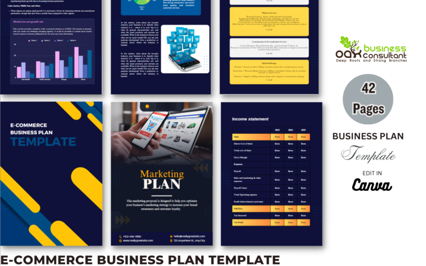 E-commerce Business Plan Template-Product