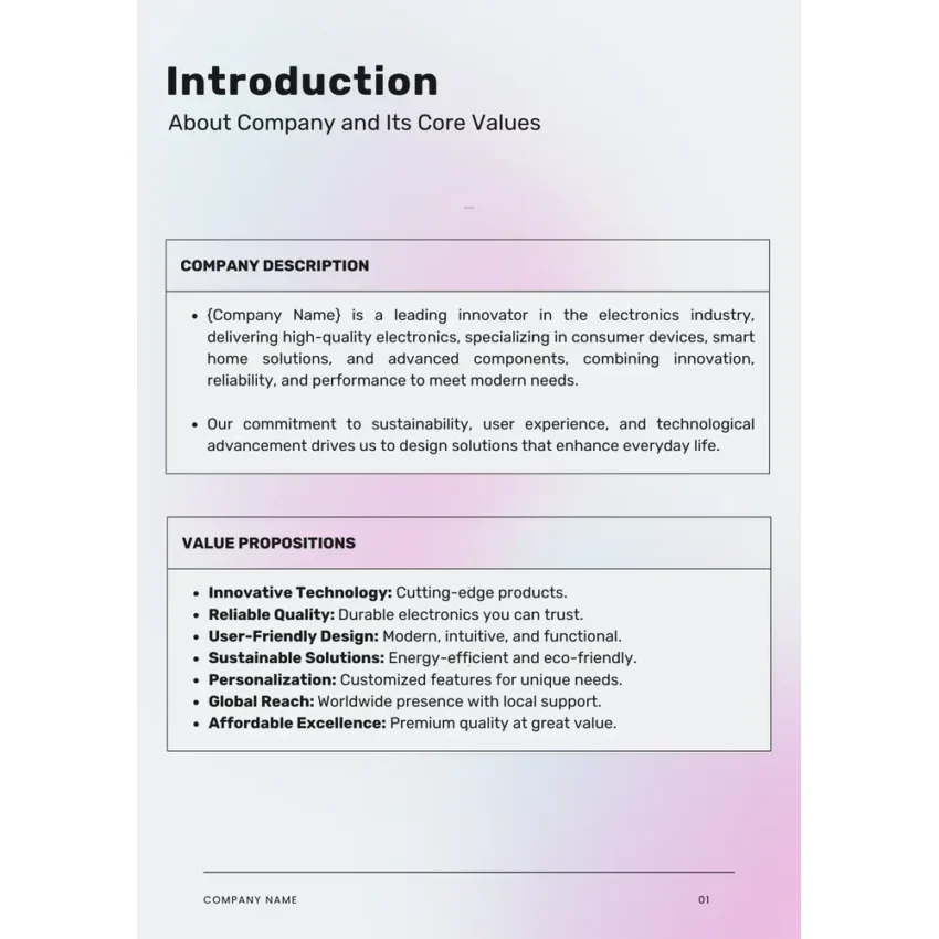 Business Introduction