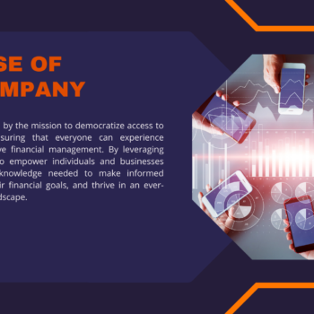 Fintech Pitch Deck Template- Purpose of Company