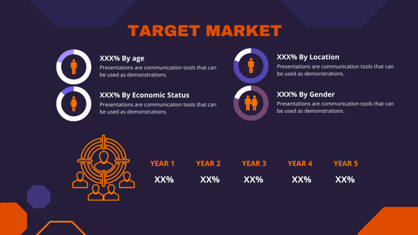 Fintech Pitch Deck Template- Target Market