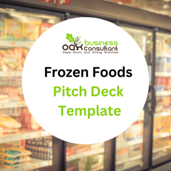 Frozen foods pitch deck template - Product Image