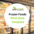 Frozen foods pitch deck template - Product Image