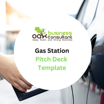 Gas Station Pitch Deck Template - Product Image Template