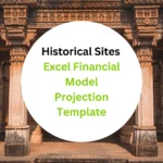 Historical Sites Excel Financial Model Projection Template- Product Image
