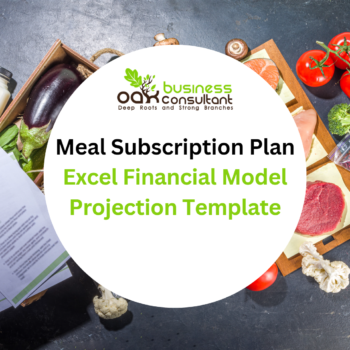 Meal Subscription Plan Excel Financial Model Projection Template-Product