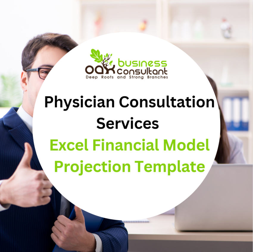 Physician Consultation Services Excel Financial Model Projection Template