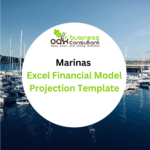 Marinas Excel Financial Model Projection Template-Product image