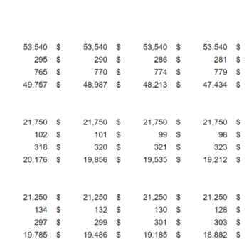 Professional and Management Development Training Excel Financial Model-Loan Amortization Schedule