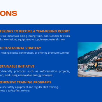 Ski Resort Pitch Deck Template-Solution