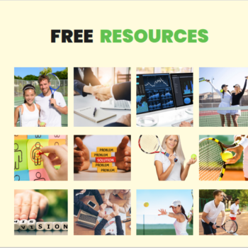 Tennis Club Pitch Deck Template-free resources