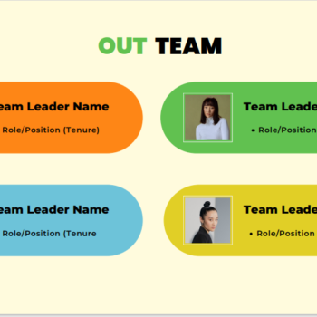 Tennis Club Pitch Deck Template-our team