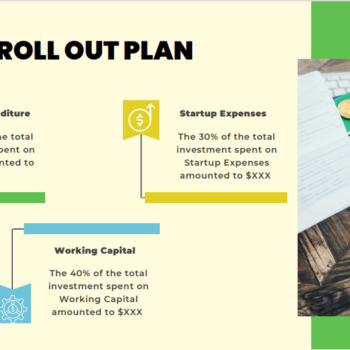 Tennis Club Pitch Deck Template-roll out plan