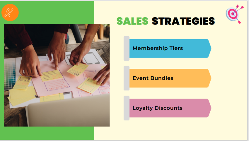 Tennis Club Pitch Deck Template-sales strategy