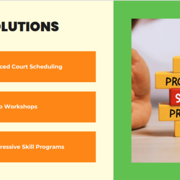 Tennis Club Pitch Deck Template-solutions