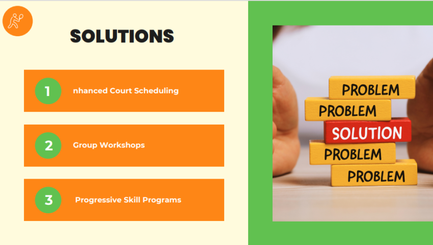 Tennis Club Pitch Deck Template-solutions