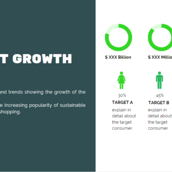 Thrift Store Pitch Deck Template-Market Growth