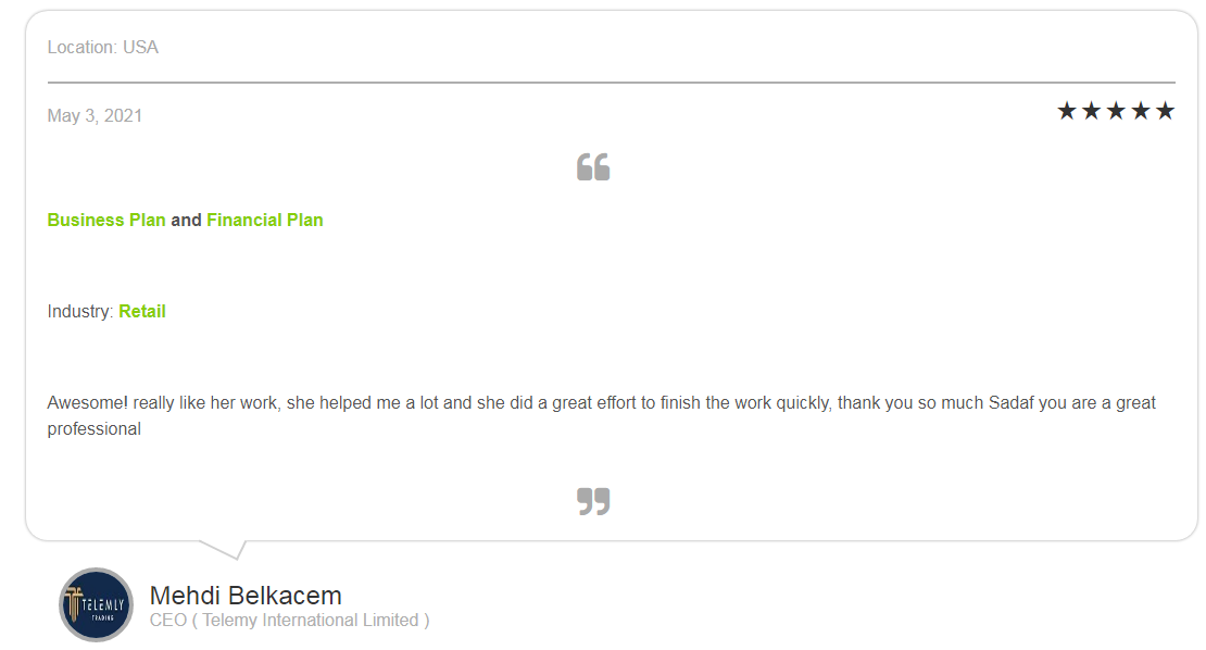Thrift Store Pitch Deck Template-Testimonial