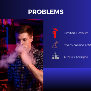Vape Shop Pitch Deck Template-Problems
