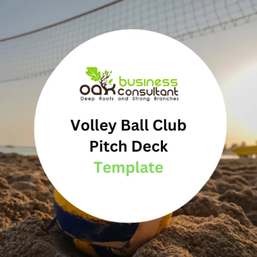 Volley Ball Pitch Deck Template -Product Image