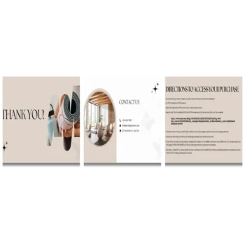 Art Gallery Pitch deck template - Contact Us- FI