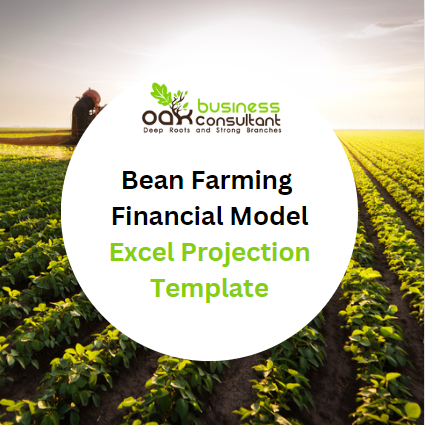 Bean Farming Financial Model Excel Projection Template -Product