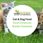 Cat and Dog Food Excel Financial Projection Model-Product Image