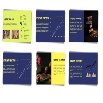 Chocolate Store Pitch Deck Template - FI 4