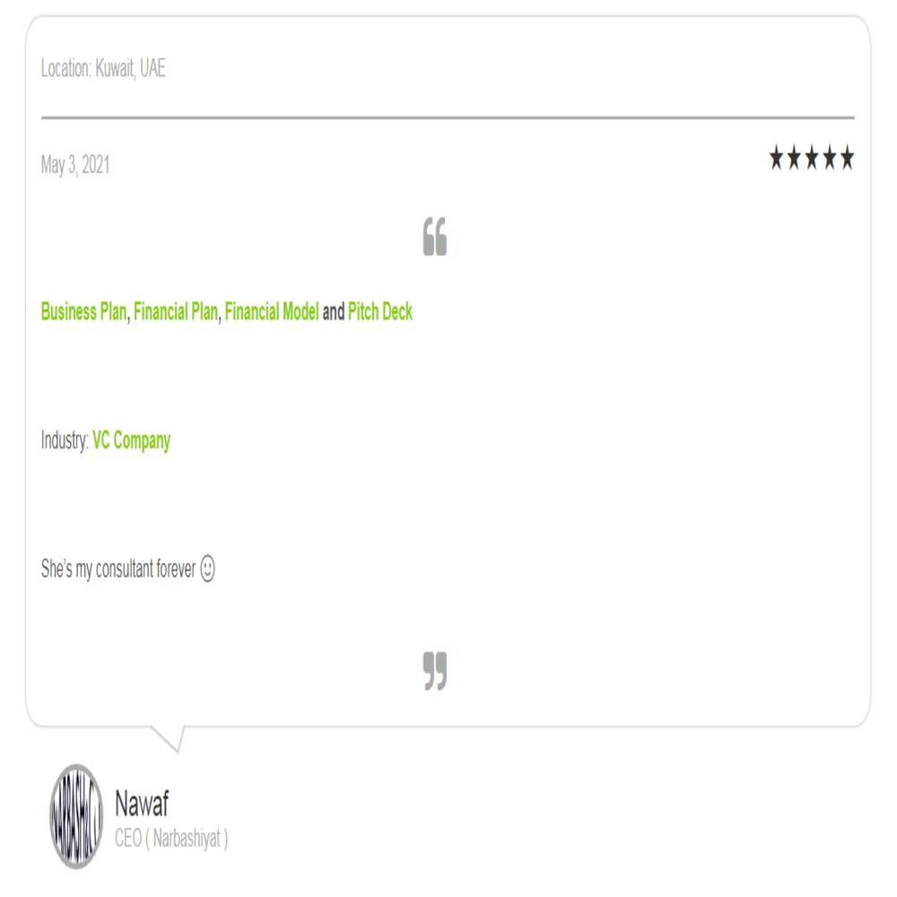 Chocolate Store Pitch Deck Template - Testimonial