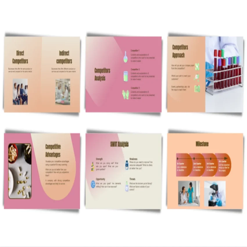 Clinical Laboratory Pitch Deck Template - FI 5
