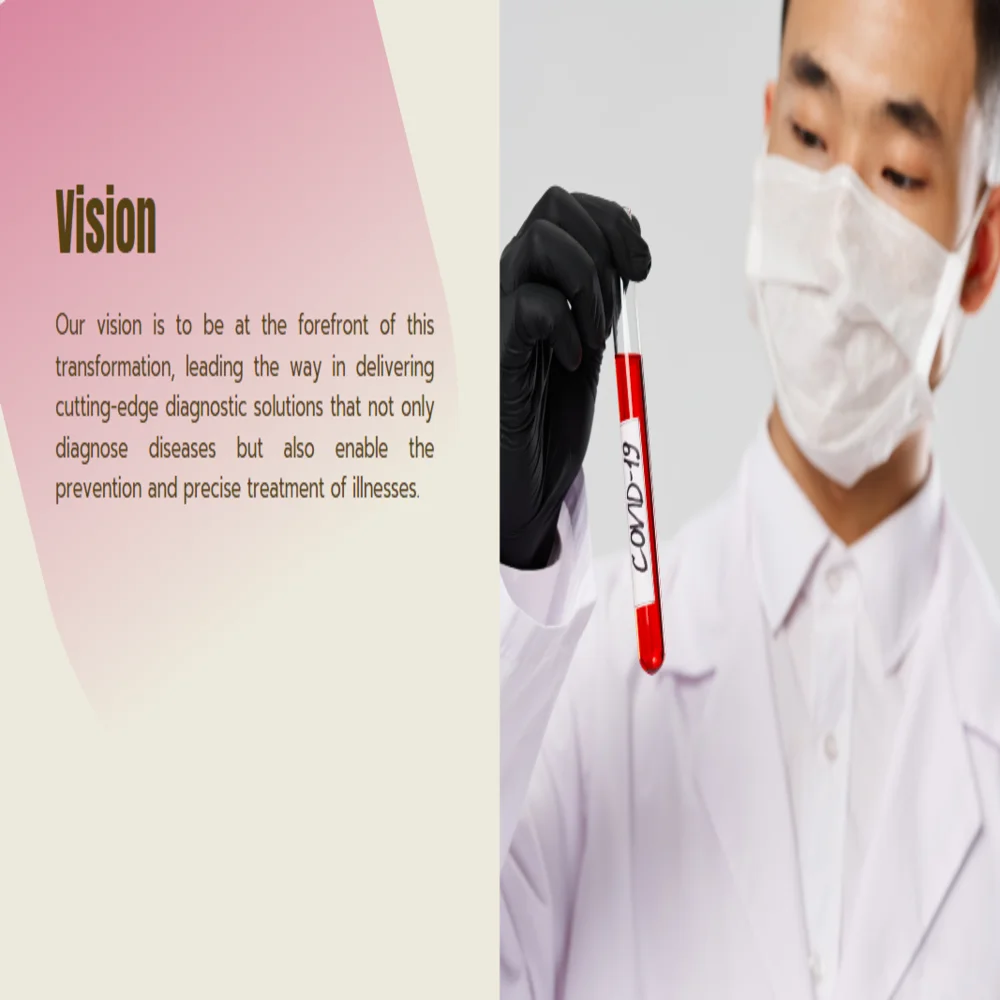 Clinical Laboratory Pitch Deck Template - Vision