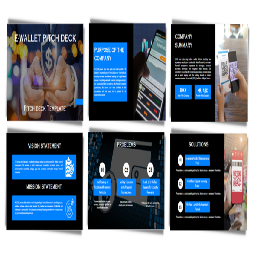 E-Wallet Pitch Deck - Vision