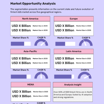 Fintech B2B Business Plan Template - Market Anlaysis