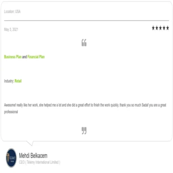 Kiosks Pitch Deck Template-Testimonial