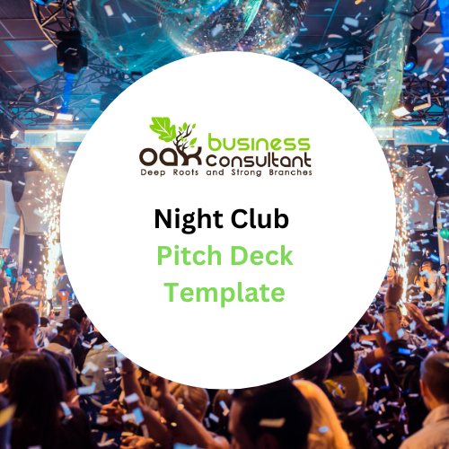Night Club Pitch Deck Template - Product Image