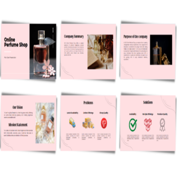 Online Perfume Shop Pitch Deck - Image 4