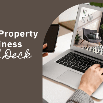 Rental Property Business Pitch Deck Template - Cover Page